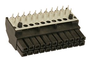 MOLEX 44764-2201 PCB Receptacle, Board-to-Board, Wire-to-Board, 3 mm, 2 Rows, 22 Contacts, Female Receptacle