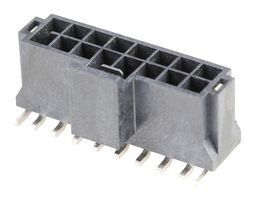 MOLEX 105429-1116 Pin Header, Wire-to-Board, 2.5 mm, 2 Rows, 16 Contacts, Surface Mount Straight
