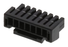 MOLEX 505565-0701 Connector Housing, Black, Micro-Lock Plus 505565 Series, Receptacle, 7 Ways, 1.25 mm