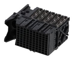 MOLEX 76170-5020 Connector, Impact 76170 Series, 90 Contacts, 1.9 mm, Receptacle, Press Fit Right Angle, 9 Rows