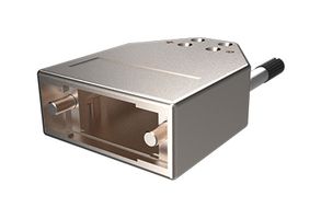 AMPHENOL COMMUNICATIONS SOLUTIONS 8655MH3701LF D Sub Backshell, DC, 180°, Zinc Body