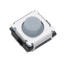 PANASONIC EVPBD6C1A000 Tactile Switch, EVPBD Series, Top Actuated, Surface Mount, Round Button, 350 gf, 20mA at 15VDC