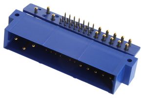 POSITRONIC PCIM34W13M400A1/AA Rectangular Power Connector, 34 Contacts, PCIM Series, Panel PCB Mount, Through Hole, Plug