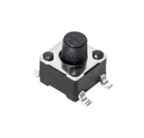 C&K COMPONENTS PTS647SM38SMTR2 LFS Tactile Switch, PTS647 Series, Top Actuated, Surface Mount, Round Button, 180 gf, 50mA at 12VDC
