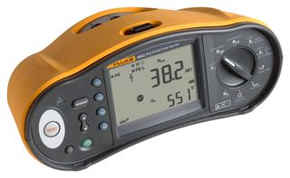 FLUKE 1663 DE FTT KIT Multifunction Installation Tester, 1660 Series, 500 V, 500 V, 20 Mohm, 1 Gohm