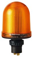 WERMA 21630000 Beacon, Yellow, Steady, 48 VAC/DC, 57 mm x 98 mm, IP65