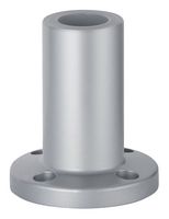 WERMA 96069803 Base, Signal Indicator, Integrated Tube, Polycarbonate, Silver, 70 x 82 mm, KOMPAKT 37 Series