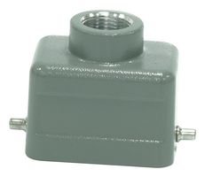 MULTICOMP PRO MP009366 Heavy Duty Connector, Hood, Top Entry, Aluminium Body, 1 Lever, 6B