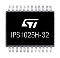 STMICROELECTRONICS IPS1025HTR-32 Power Load Distribution Switch, High Side, 1 Output, 17.9 A, 0.012 ohm, PowerSSO-24