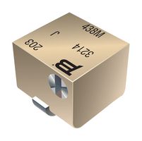 BOURNS 3214J-1-503E Trimmer, Multi Turn, Cermet, Side Adjust, 50 kohm, Surface Mount, 5 Turns