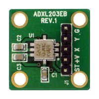 ANALOG DEVICES ADXL203EB Evaluation Board, ADXL203EB, Dual Axis Accelerometer