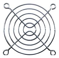 ORION FANS G70-4 Fan Finger Guard, Steel - Wire Form, 70mm Axial Fans, 61.5 mm, Bright Nickel Chrome