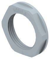 TE CONNECTIVITY - ENTRELEC 1SNG607011R0000 Locknut, Grey, Flanged, M25 x 1.5, Nylon 6 (Polyamide 6), Glass Fibre Reinforced, 6 mm