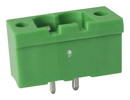CAMDENBOSS CTBP9308/2FL Terminal Block, Header, 5.08 mm, 2 Ways, 20 A, 450 V, Through Hole Vertical