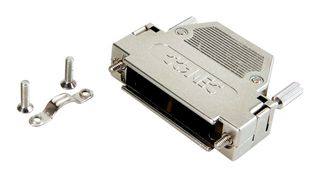 AMPHENOL CONEC 165X10149XE D Sub Backshell, DA, 180°, Nylon (Polyamide), Glass Filled Body
