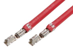 MOLEX 219676-2123 Cable Assembly, Mini-SPOX 2.5 Crimp Terminal Socket to Mini-SPOX 2.5 Crimp Terminal Socket, 8.9 "