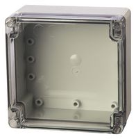 FIBOX AB 121207 ENCLOSURE Plastic Enclosure, Multipurpose, ABS, 120 mm, 122 mm, 65 mm, IK07, IP66, IP67