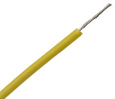 MULTICOMP PRO MP011304 Wire, PVC, Yellow, 10 x 0.1mm, 328.1 ft