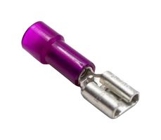 MUELLER ELECTRIC AI-50192N Quick Disconnect Terminal, Female Quick Disconnect, 4.75mm x 0.51mm, 0.187" x 0.02", 22 AWG
