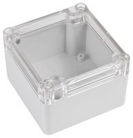 MULTICOMP PRO MP011502 Plastic Enclosure, Multipurpose, ABS, Polycarbonate, 55 mm, 79.95 mm, 81.95 mm, IP65