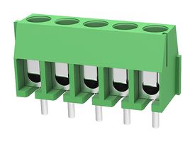 MULTICOMP PRO MP011987 Wire-To-Board Terminal Block, 3.5 mm, 5 Ways, 24 AWG, 18 AWG, 1 mm², Screw