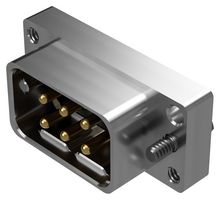 POSITRONIC SMXA033-MA38C-T7S1 Rectangular Power Connector, 6 Contacts, SP MAX Series, PCB Mount, Through Hole Straight, Plug