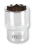 MULTICOMP PRO MP12-CRV20 Socket, Hex, 20mm, 1/2" Drive Size, Chrome Vanadium, DIN3120