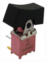 MULTICOMP PRO MP-R3-2B-C-SB5-G-14 Rocker Switch, Subminiature, IP67, On-On, SPDT, Non Illuminated, Through Hole, Black