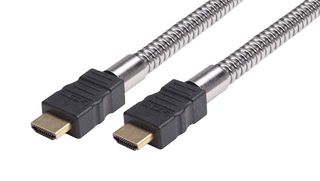 L-COM HDCAMT-2 Audio / Video Cable Assembly, HDMI Plug, HDMI Plug, 6.6 ft, 2 m, Black, HDCAMT Series