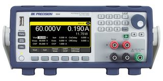 B&K PRECISION BK9242-GPIB Bench Power Supply, w/GPIB, Programmable, 1 Output, 0 V, 60 V, 0 A, 10 A