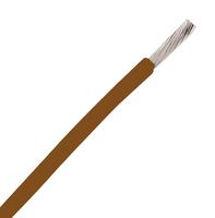 BELDEN 83001 001100 Wire, Hook Up, Hi Temp, PTFE, Brown, 28 AWG, 7 x 36AWG, 30.5 m