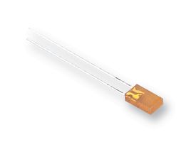 KINGBRIGHT L-144EDT LED, Rectangular, Orange, Through Hole, 1.9mm x 3.9mm, 20 mA, 2 V, 625 nm