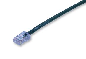 VIDEK 2961-5BK Ethernet Cable, Patch Lead, Cat5e, RJ45 Plug to RJ45 Plug, Black, 5 m