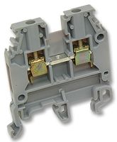 TE CONNECTIVITY - ENTRELEC 011548603 DIN Rail Mount Terminal Block, 2 Ways, 22 AWG, 12 AWG, 2.5 mm², Screw, 24 A