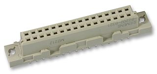 TE CONNECTIVITY - AMP 1-1393641-1 DIN 41612 Connector, Type B, 32 Contacts, Receptacle, 2.54 mm, 2 Row, a + b