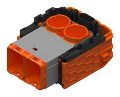 APTIV / DELPHI 35092244 Automotive Connector Housing, SHIELDPACK HV RCS890 SB RV Series, Receptacle, 2 Ways
