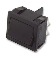 ARCOLECTRIC / BULGIN LIMITED H8660VBAAA Rocker Switch, Miniature, On-On, DPDT, Non Illuminated, Panel Mount, Black, 8600 Series