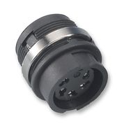 BINDER 99 0624 00 07 Circular Connector, Miniature Circular Connector, 678 Series, Panel Mount Receptacle, 7 Contacts