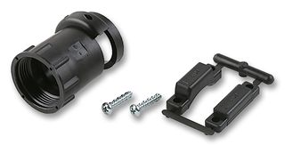 TE CONNECTIVITY - AMP 213902-3 Circular Connector Clamp, Straight, Large, 17, 17.86 mm, Nylon (Polyamide), CPC, CPC Connector