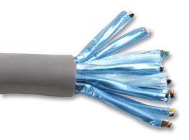 ALPHA WIRE 6014C SL005 Multipair Cable, Communication, Screened, 9 Pair, 22 AWG, 0.34 mm², 100 ft, 30.5 m