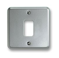 HONEYWELL K3491ALM. FRONT PLATE, ALUMINIUM, 1GANG
