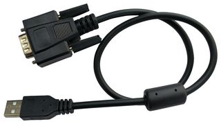 USB 2.0 to DB9P Smart Cable Assemblies. Chip on-board RS232 Supportive.