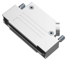 POSITRONIC D37000DSE50/AA D Sub Backshell, D Series, DC, 45°, Zinc Alloy Body