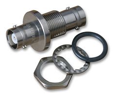 RADIALL R316754000 RF / Coaxial Adapter, BNC, Jack, BNC, Jack, Straight Bulkhead Adapter, 50 ohm