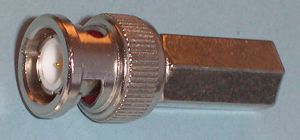 MULTICOMP PRO MC002846 RF / Coaxial Connector, BNC Coaxial, Straight Plug, Twist On, 75 ohm, RG59/U, Copper