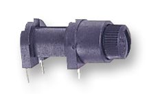 BULGIN LIMITED FX0330 Fuseholder, PCB Mount, 250V, 6.3A, 5 x 20mm, Solder, Screw Cap, Hand Release, Protection PC1