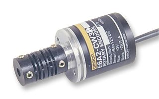 OMRON INDUSTRIAL AUTOMATION E6A2CW3C-100 Rotary Encoder, Optical, Incremental, 100 PPR, 0 Detents, Vertical, Without Push Switch