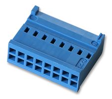 AMP - TE CONNECTIVITY 281839-8 Connector Housing, AMPMODU HE 13/HE 14, Socket, 16 Ways, 2.54 mm