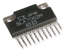 ALLEGRO MICROSYSTEMS SLA7062M Unipolar Stepper Motor Controller/Driver, 3V to 5.5V supply, 44V/3A/8 Outputs, SIP-21