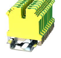 MULTICOMP PRO MP012870 DIN Rail Mount Terminal Block, 2 Ways, 24 AWG, 12 AWG, 2.5 mm², Screw
